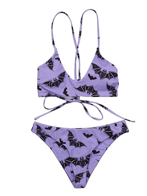 goth bikini set|Women’s Goth Swimsuit & Bkini .